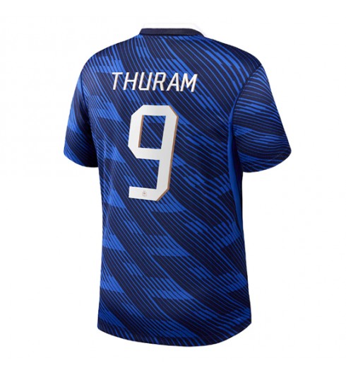 Ranska Marcus Thuram #9 Kotipaita MM-kisat 2026 Lyhythihainen Ranska Marcus Thuram #9 Kotipaita MM-kisat 2026 Lyhythihainen